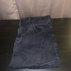 Black Biker Skinny Jeans